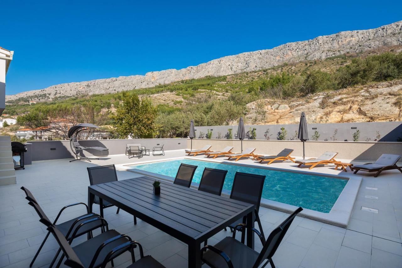 Luxury Apartment Lorena - Private Heated Pool - Jesenice  Buitenkant foto