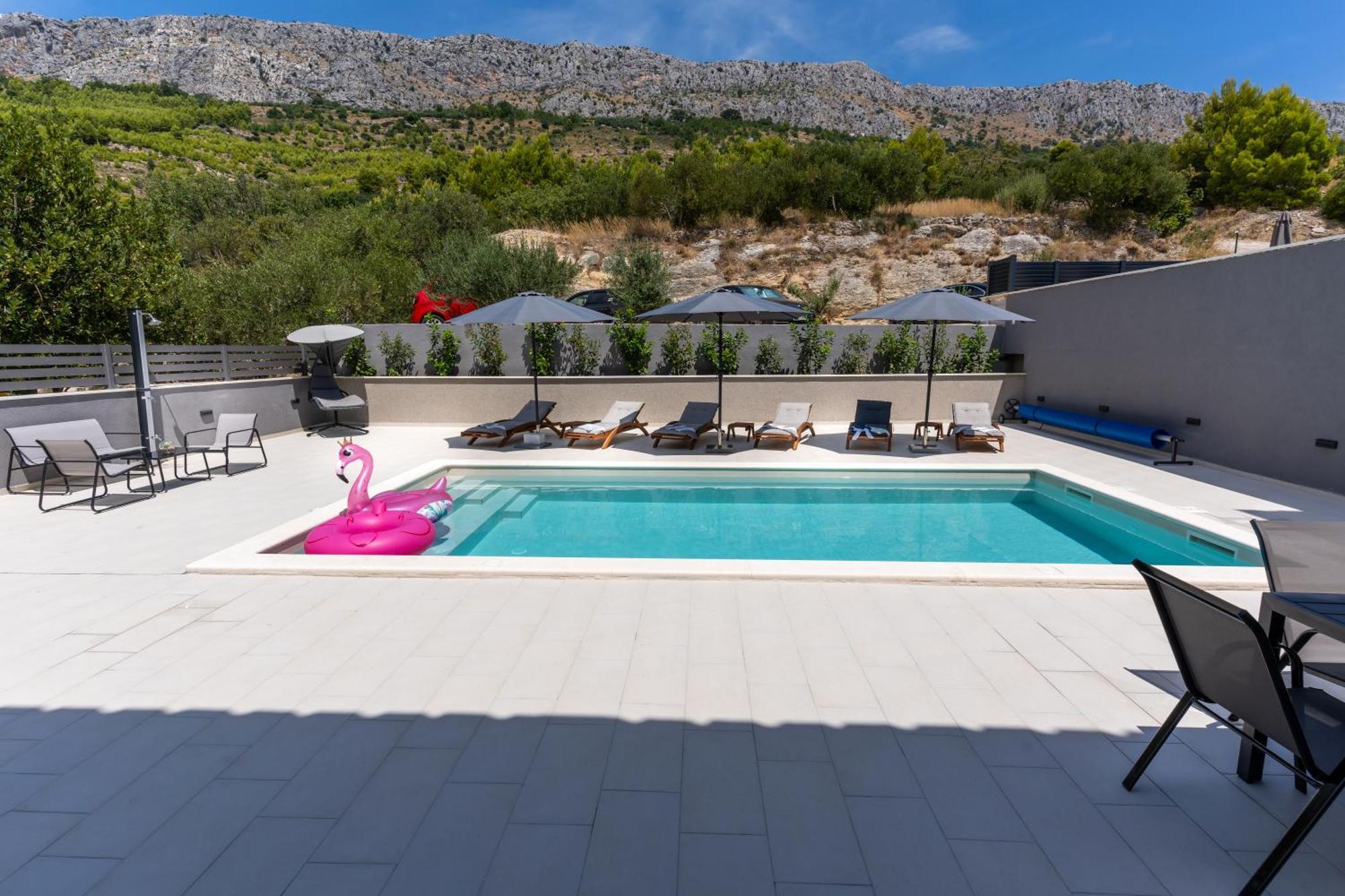 Luxury Apartment Lorena - Private Heated Pool - Jesenice  Buitenkant foto